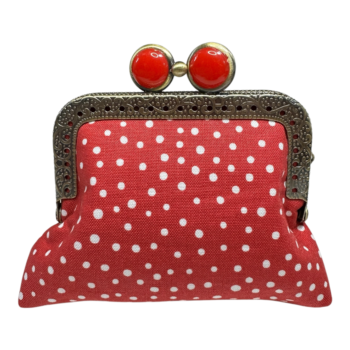 Kiki & Syds Mini Clutch Coin Purse - Party Polka Dot