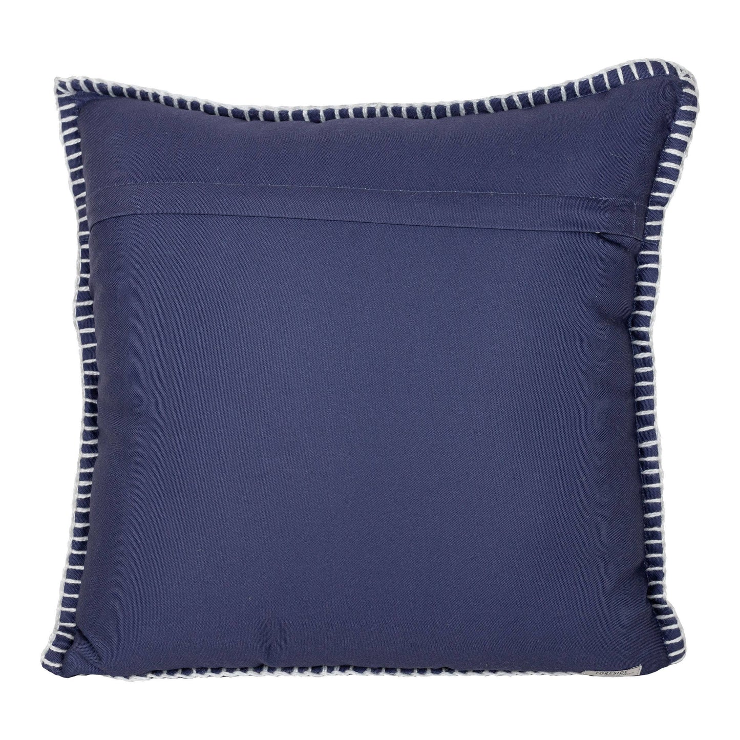 Dover Floral Outdoor Indoor Filled Pillow Blue 20 x 20