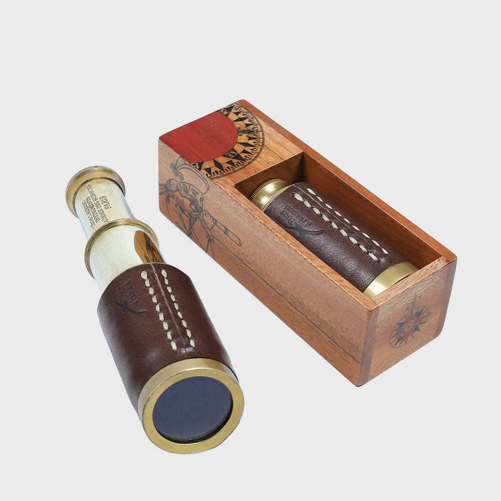 3 - DRAW TELESCOPE, BROWN