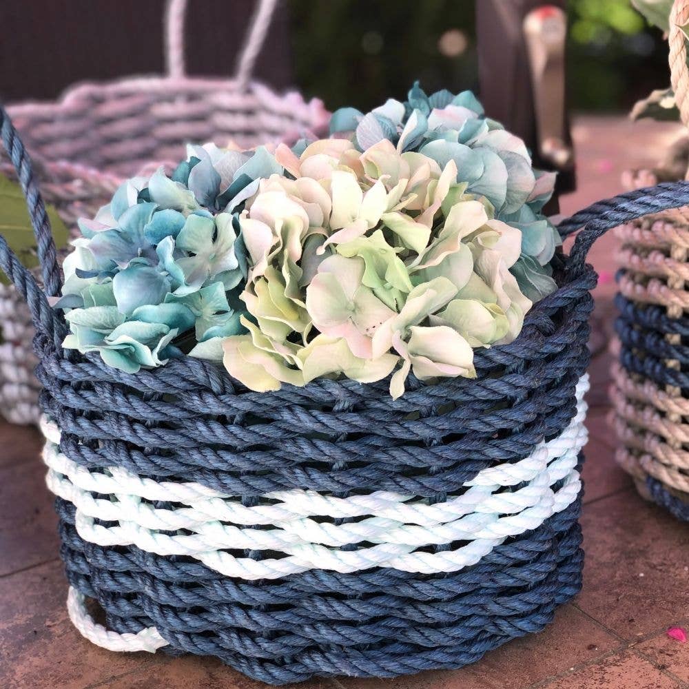 Wicked Good Lobster Rope Baskets, 12" x 8"