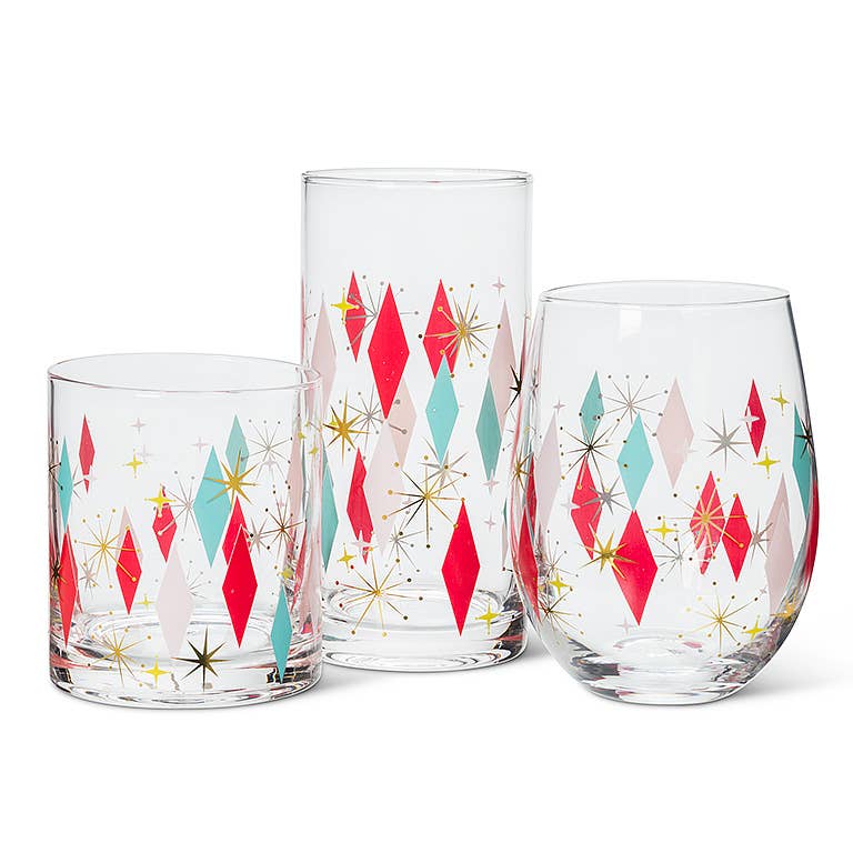 Pink/Red Diamond OF Tumbler-3"H(10oz)