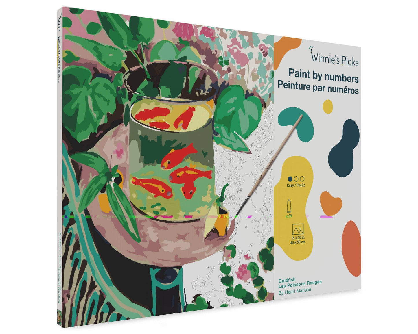 Goldfish, by Henri Matisse - 2025 Decor Paint by Numbers