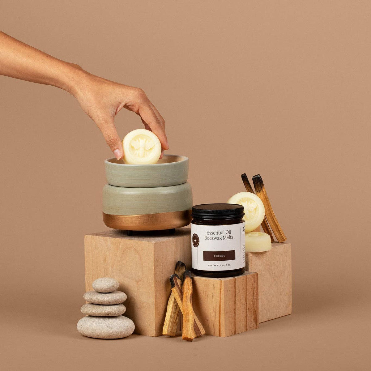 Fireside Essential Oil Candle