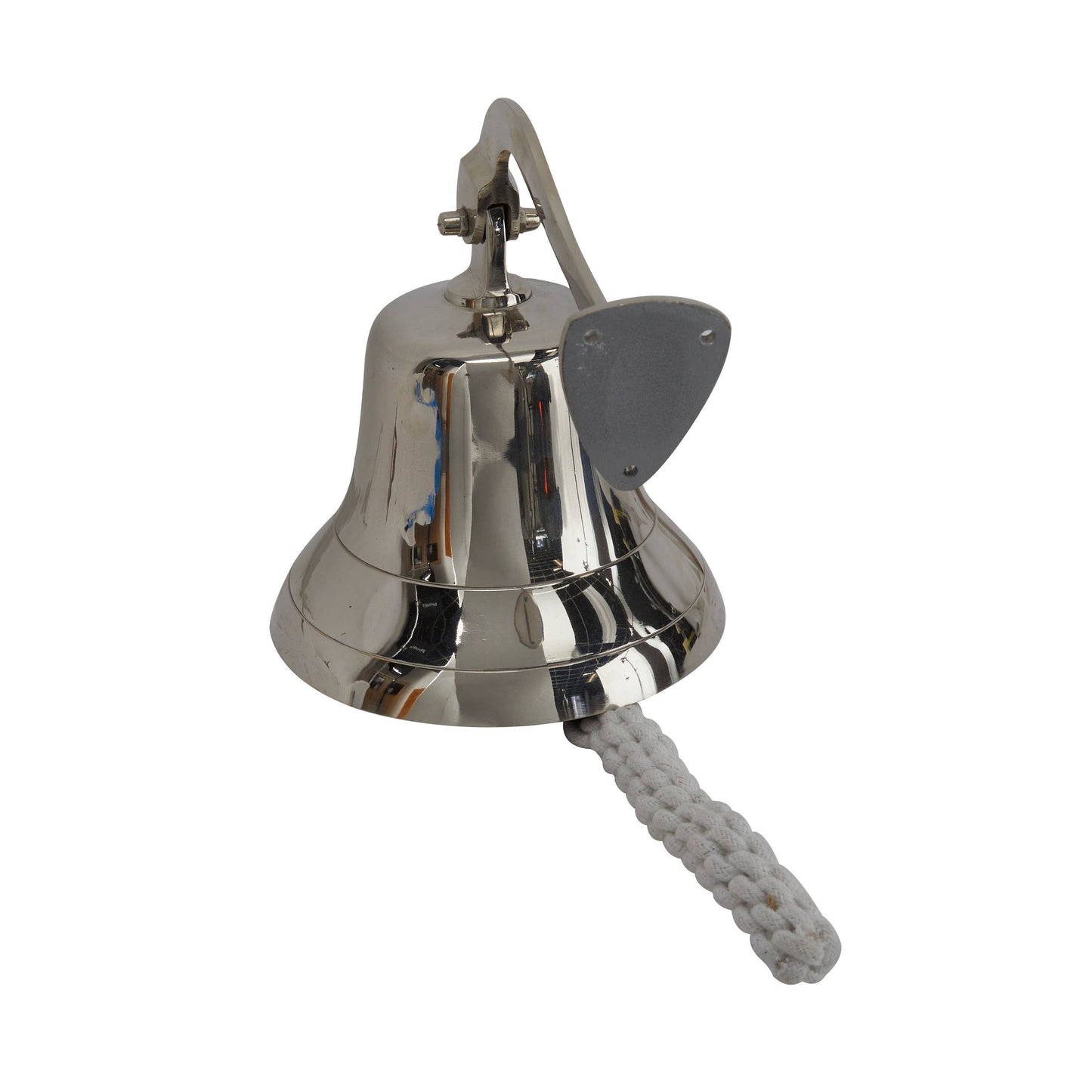 Nautical Silver Brass Metal Decorative Bell