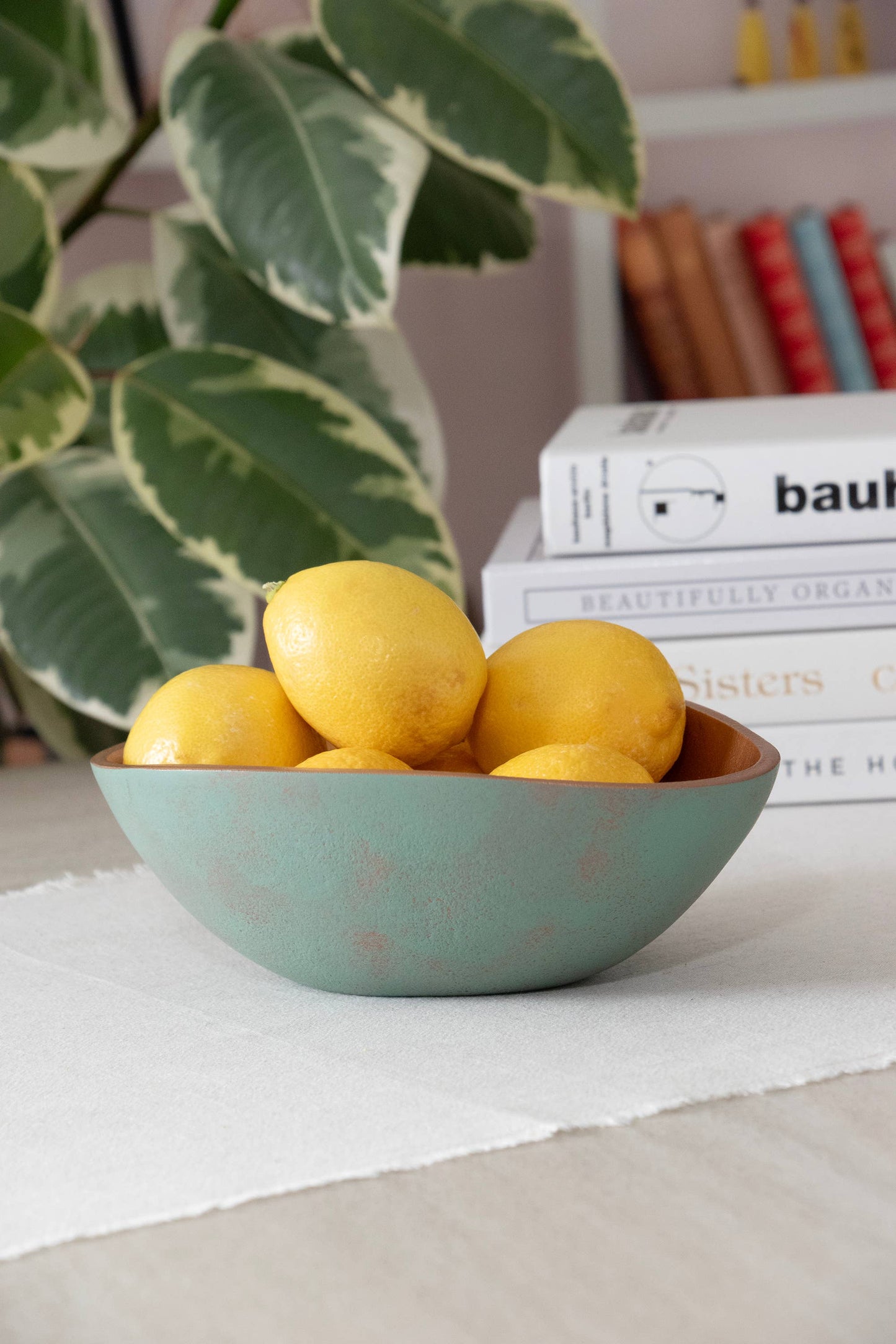 Metal Turquoise Copper Decorative Bowls