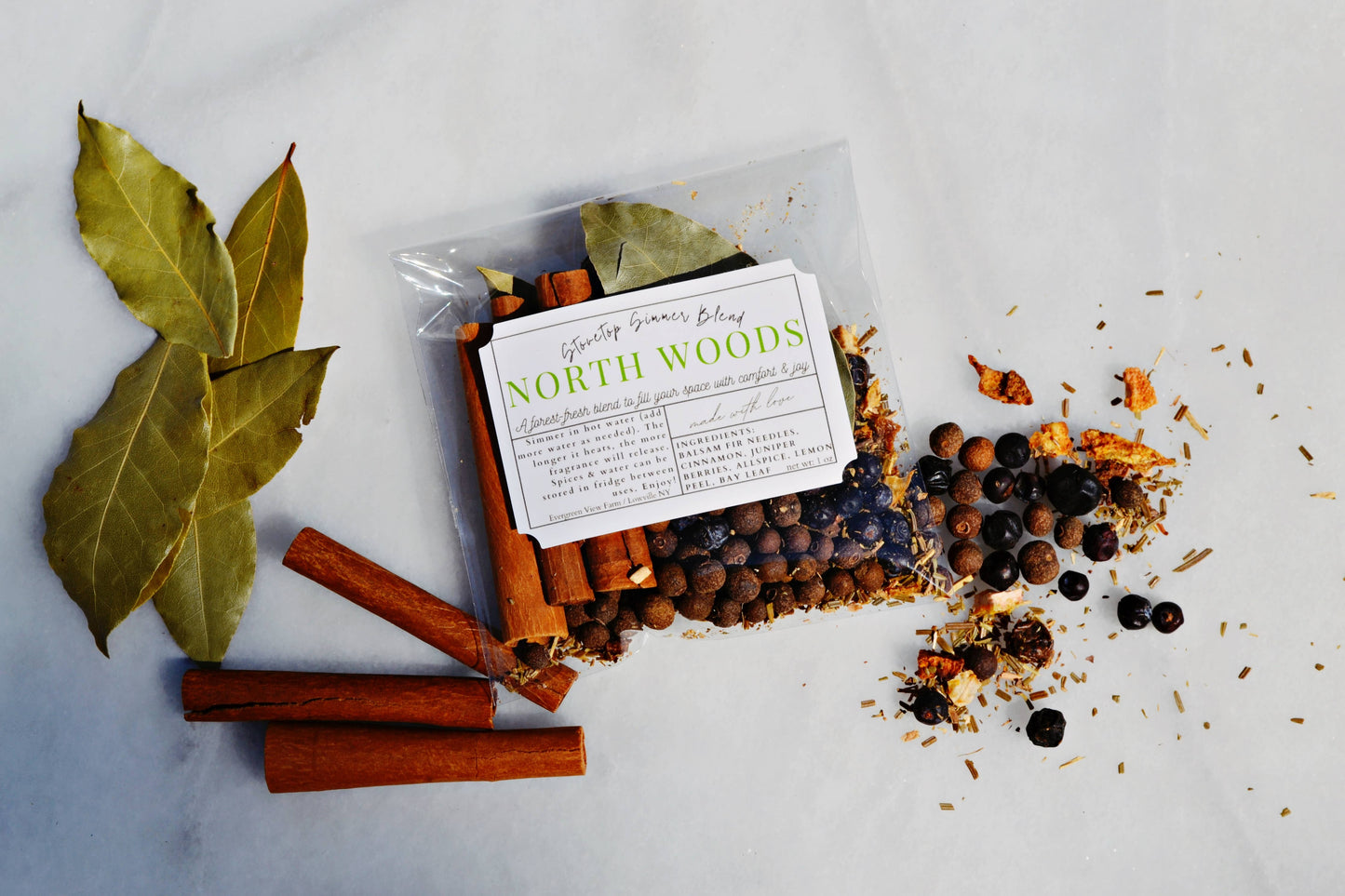 Simmer Pot Stovetop Spice Christmas Holiday "North Woods"