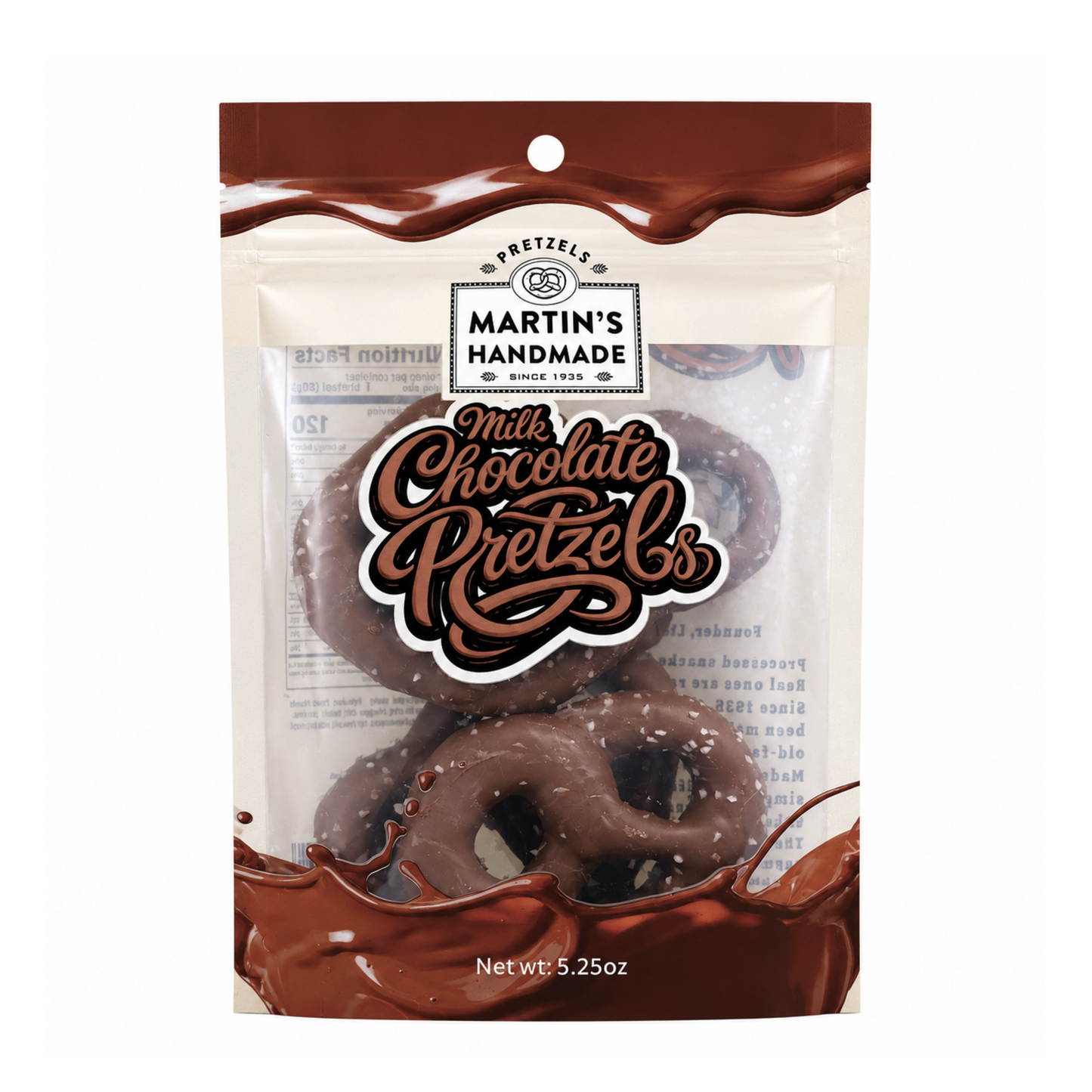 Milk Chocolate Pretzels - 6/3pk