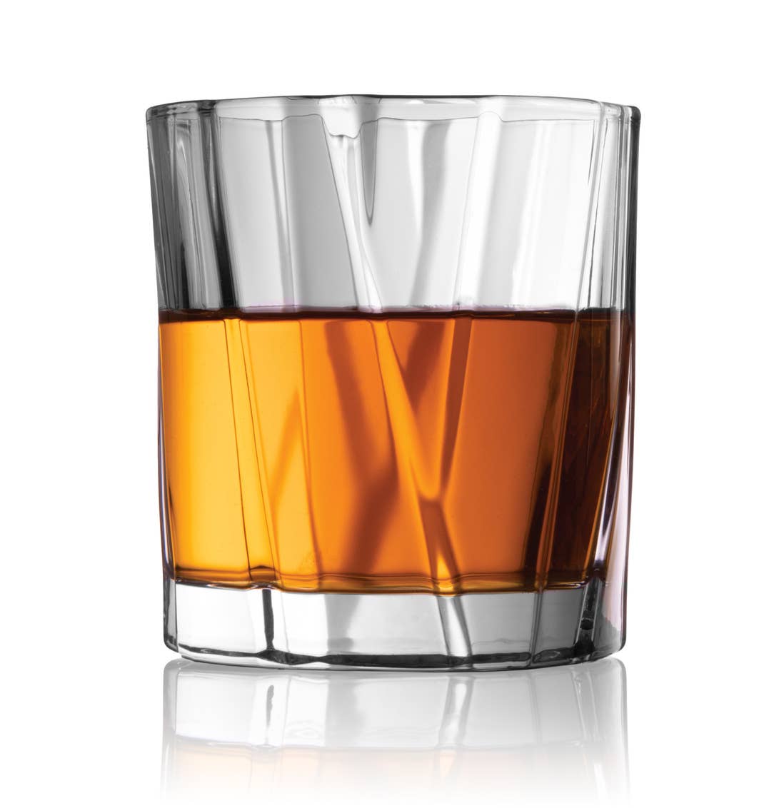 Set of Four Glacier Double Old-Fashioned Glasses