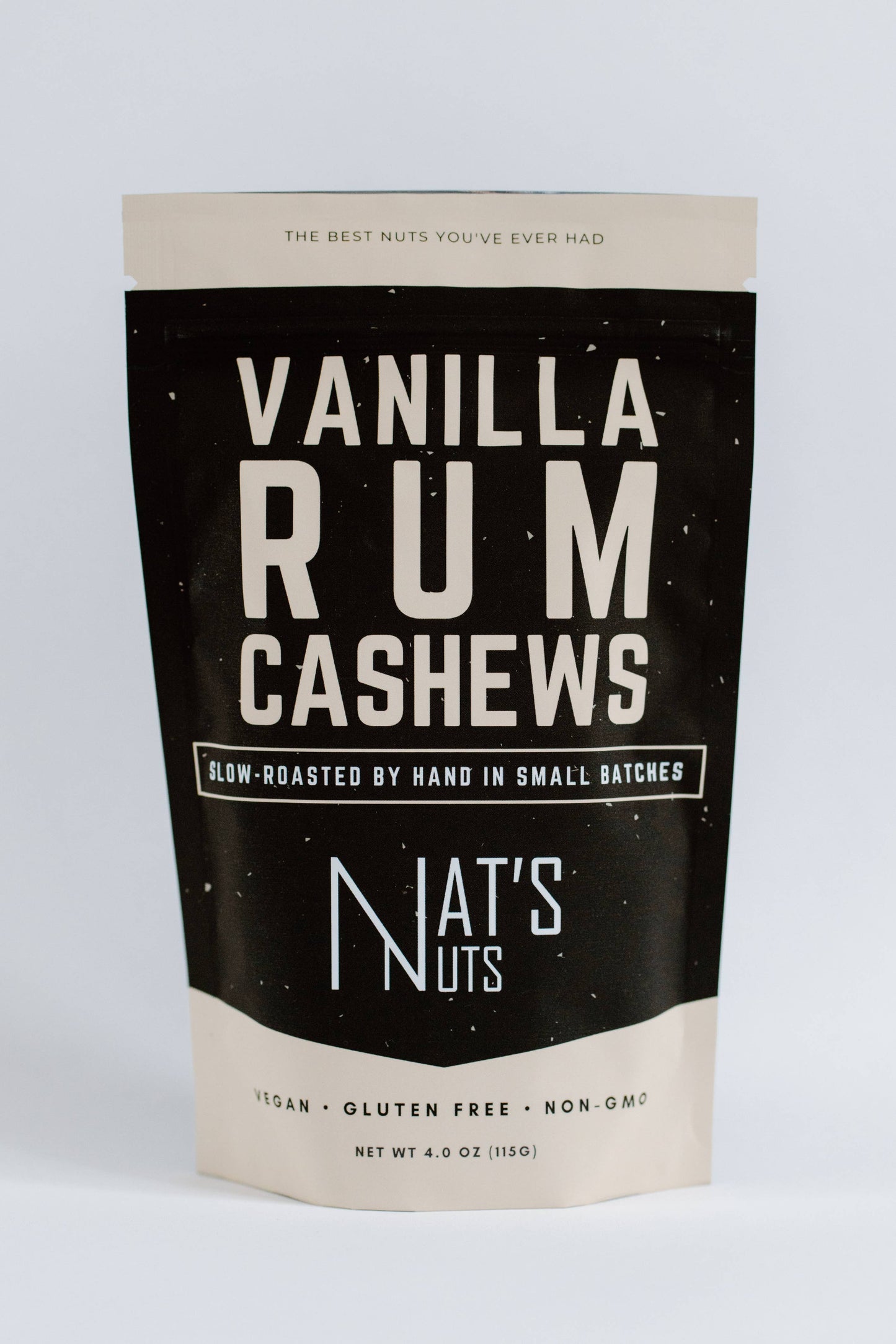 Vanilla Rum Cashews | 12-Count Gourmet Roasted Nuts