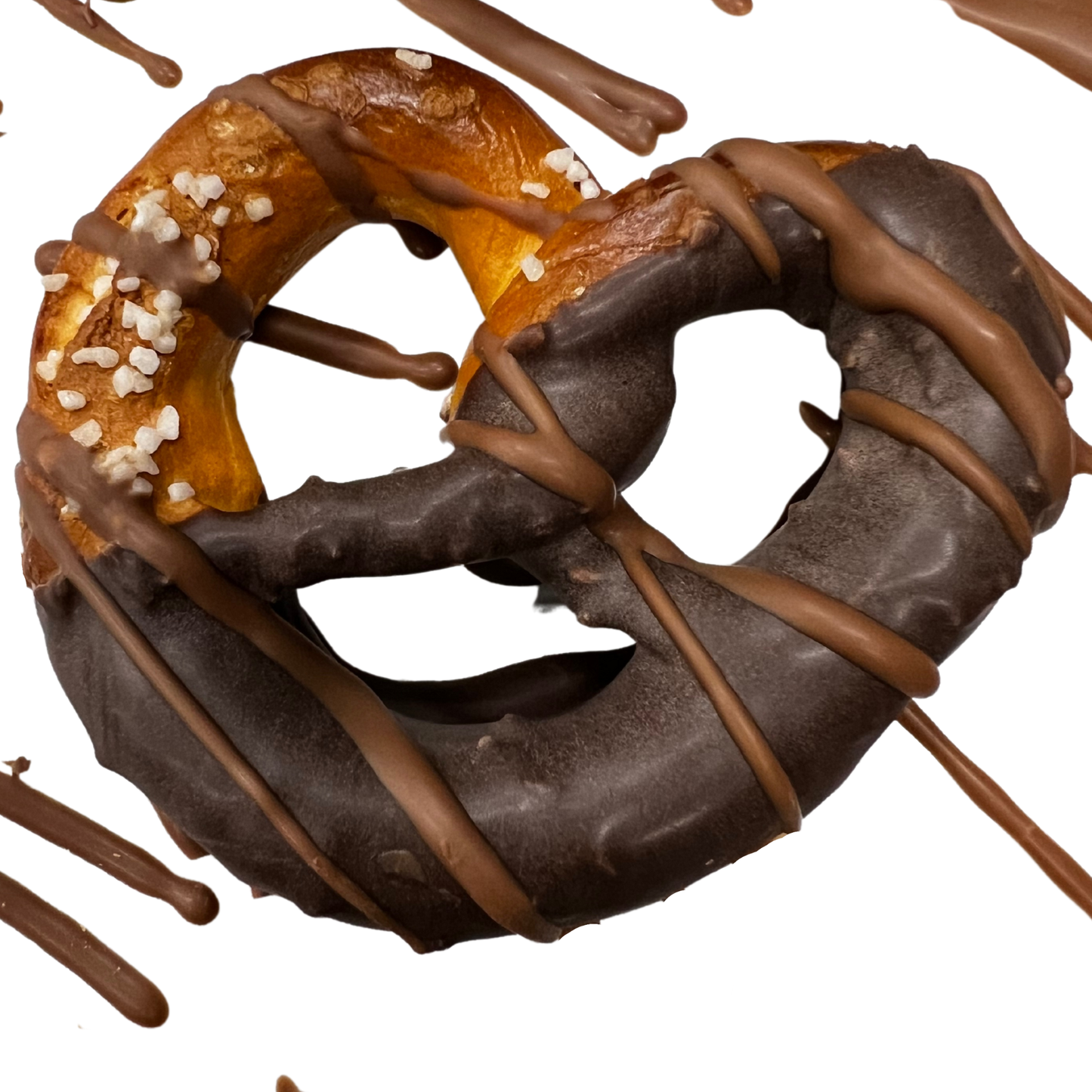 Hand-Dipped Dark Chocolate Covered Pretzels - 3pk