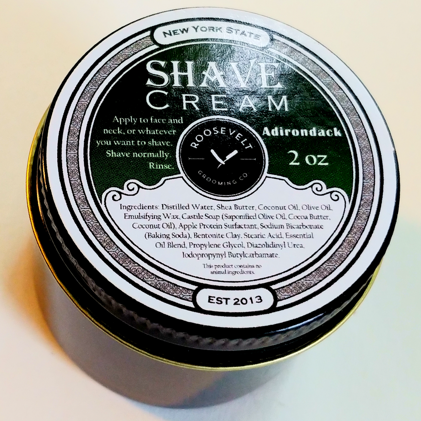 Moisturizing Shaving Cream - 2oz