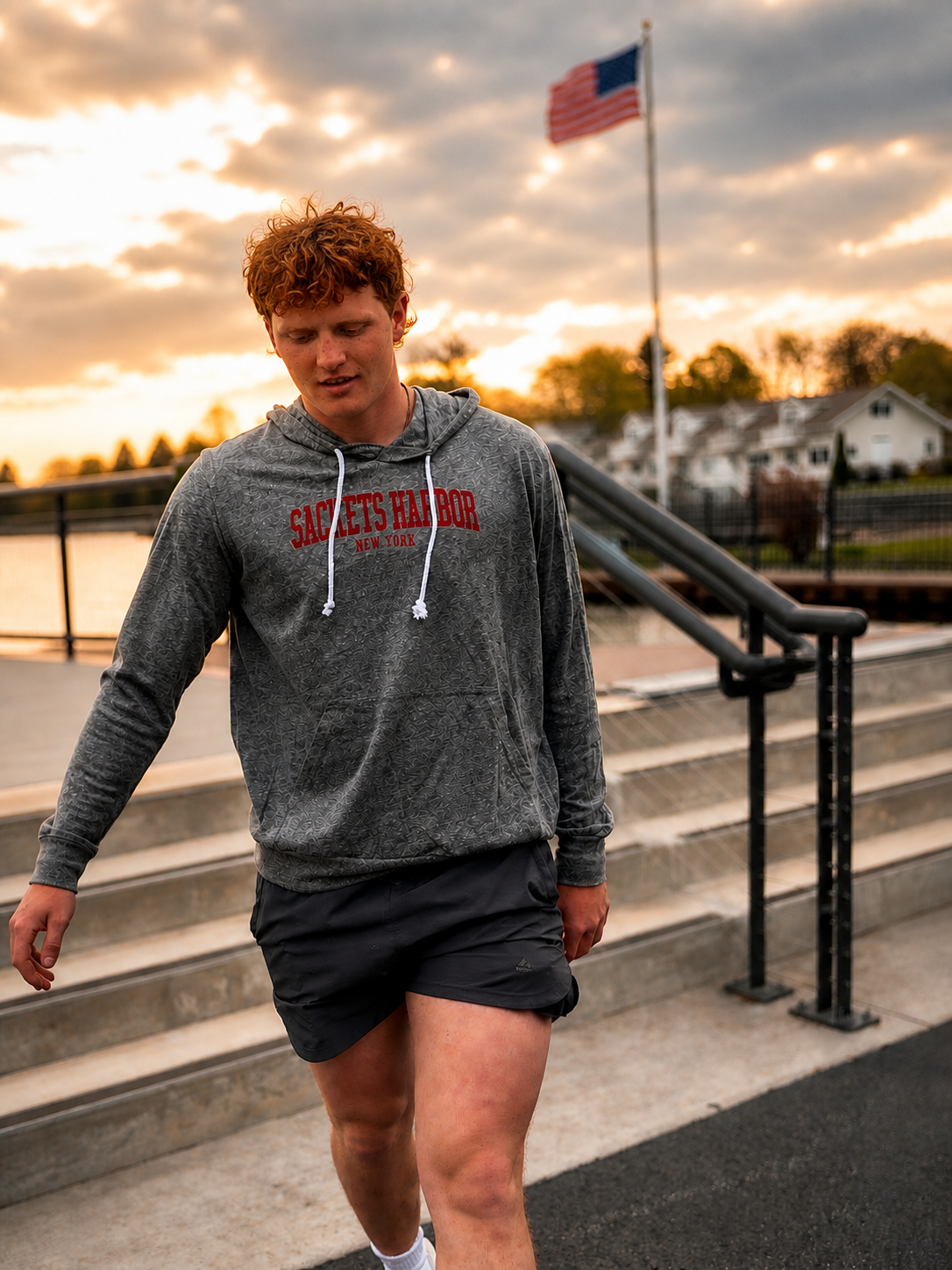 Harbor Hooded T-Shirt