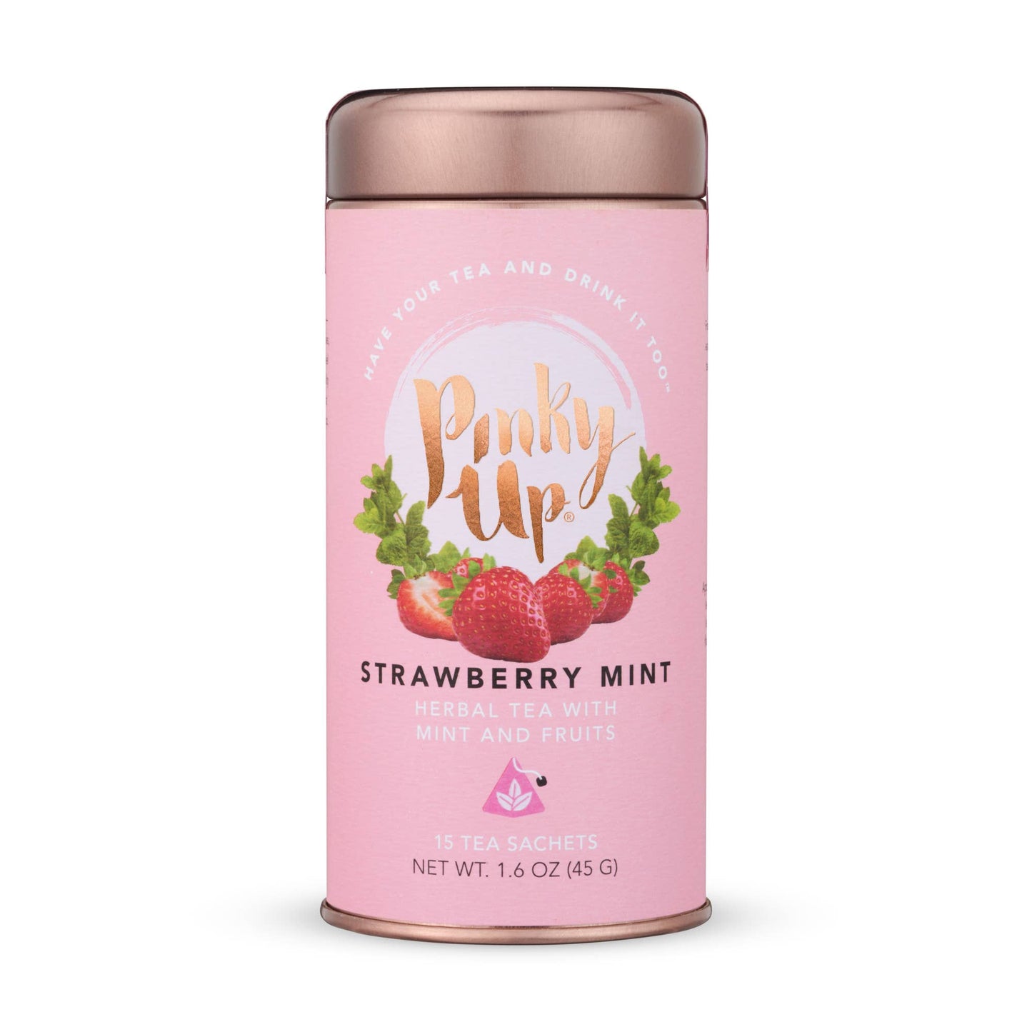 Strawberry Mint Herbal Tea  - 15 Sachets