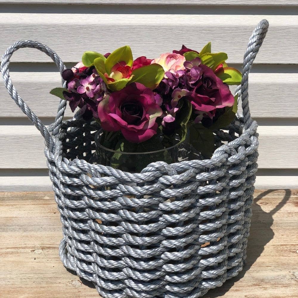 Wicked Good Lobster Rope Baskets, 12" x 8"