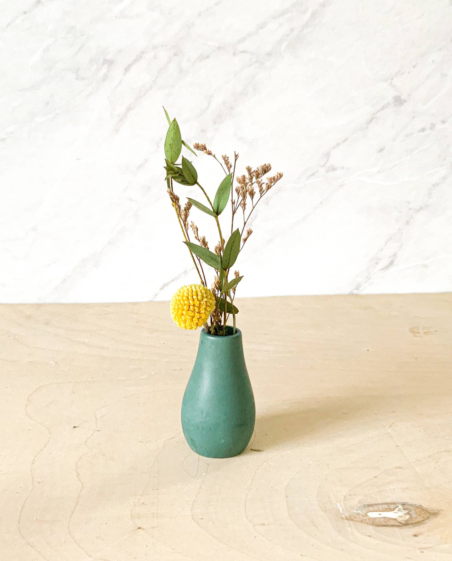 Miniature Concrete Bud Vases | Small Flower Vases