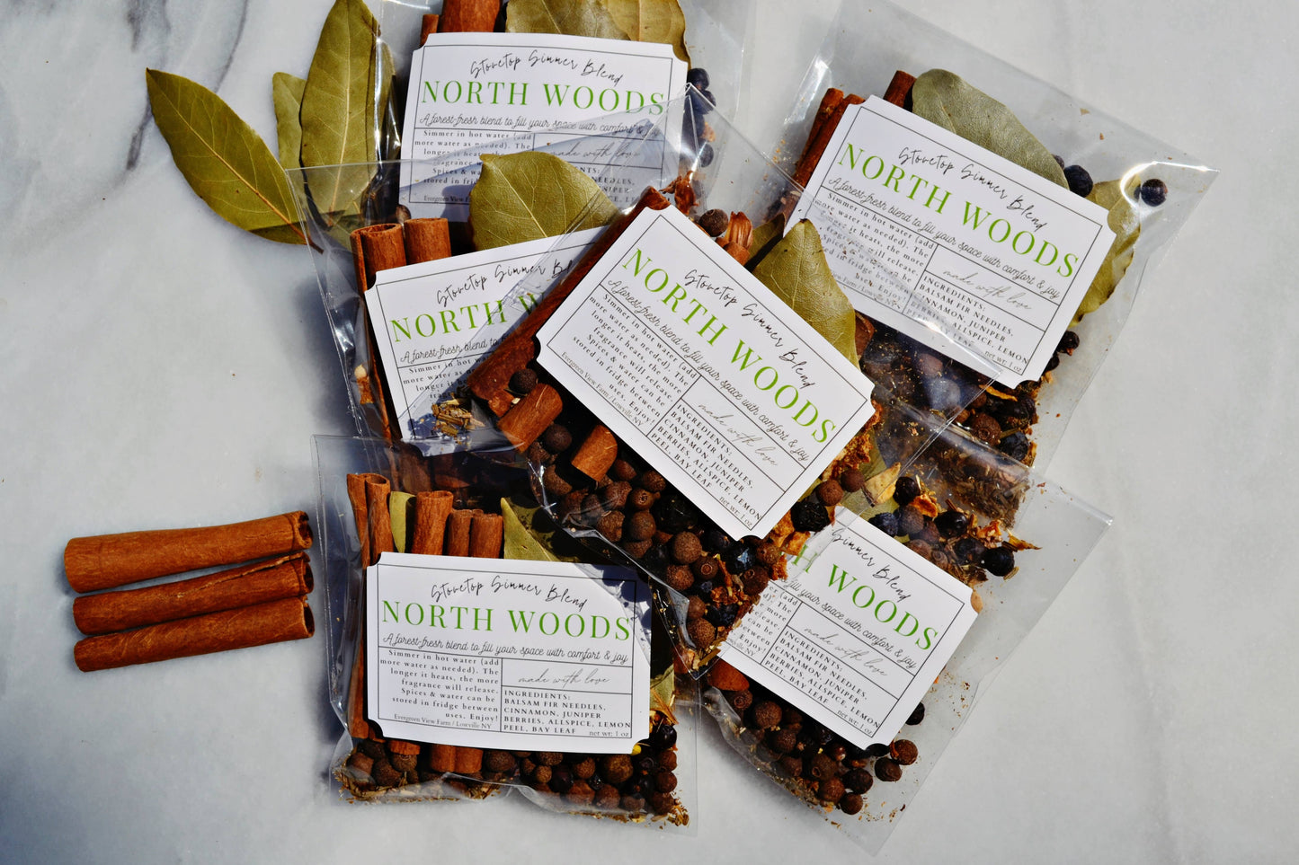 Simmer Pot Stovetop Spice Christmas Holiday "North Woods"