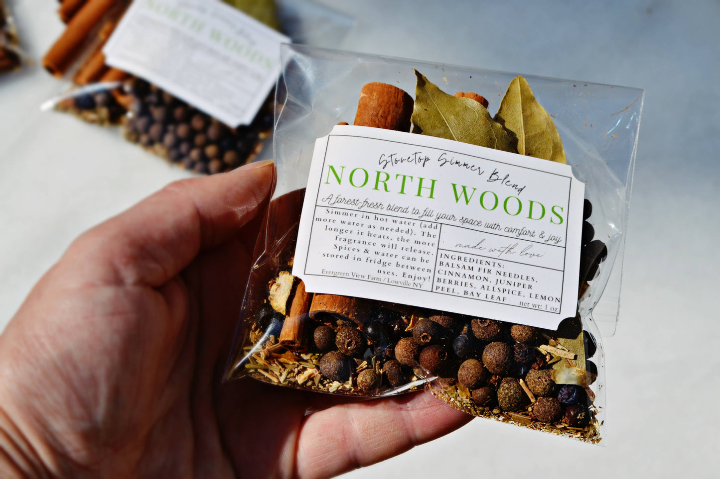 Simmer Pot Stovetop Spice Christmas Holiday "North Woods"