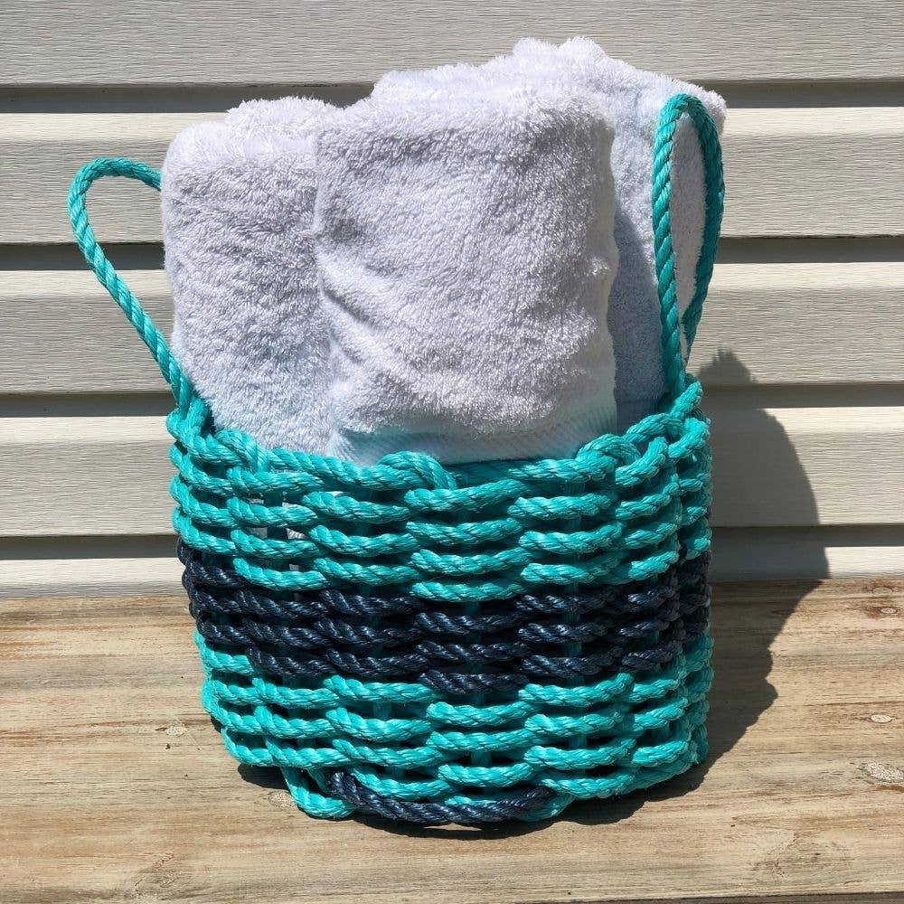 Wicked Good Lobster Rope Baskets, 12" x 8"