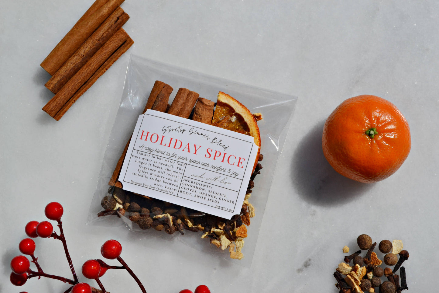 Simmer Stovetop Potpourri Holiday Spice Fall Christmas Blend