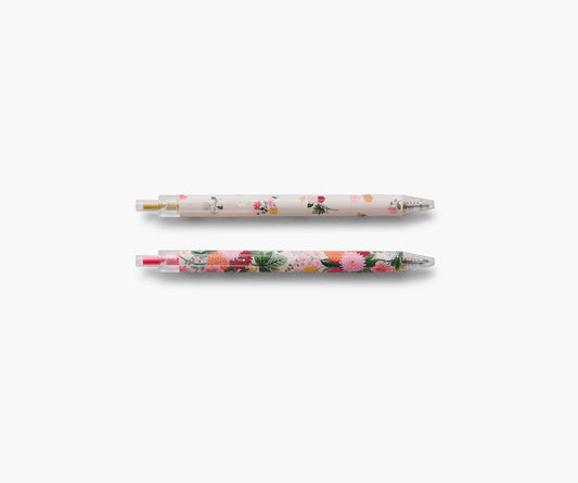 Dahlia Set of 2 Gel Pens