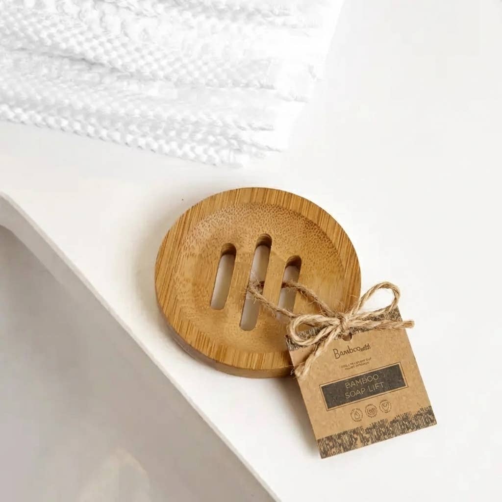 Bamboo Soap Lift | Circle