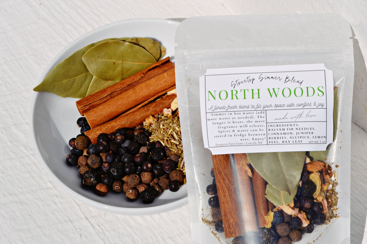Simmer Pot Stovetop Spice Christmas Holiday "North Woods"