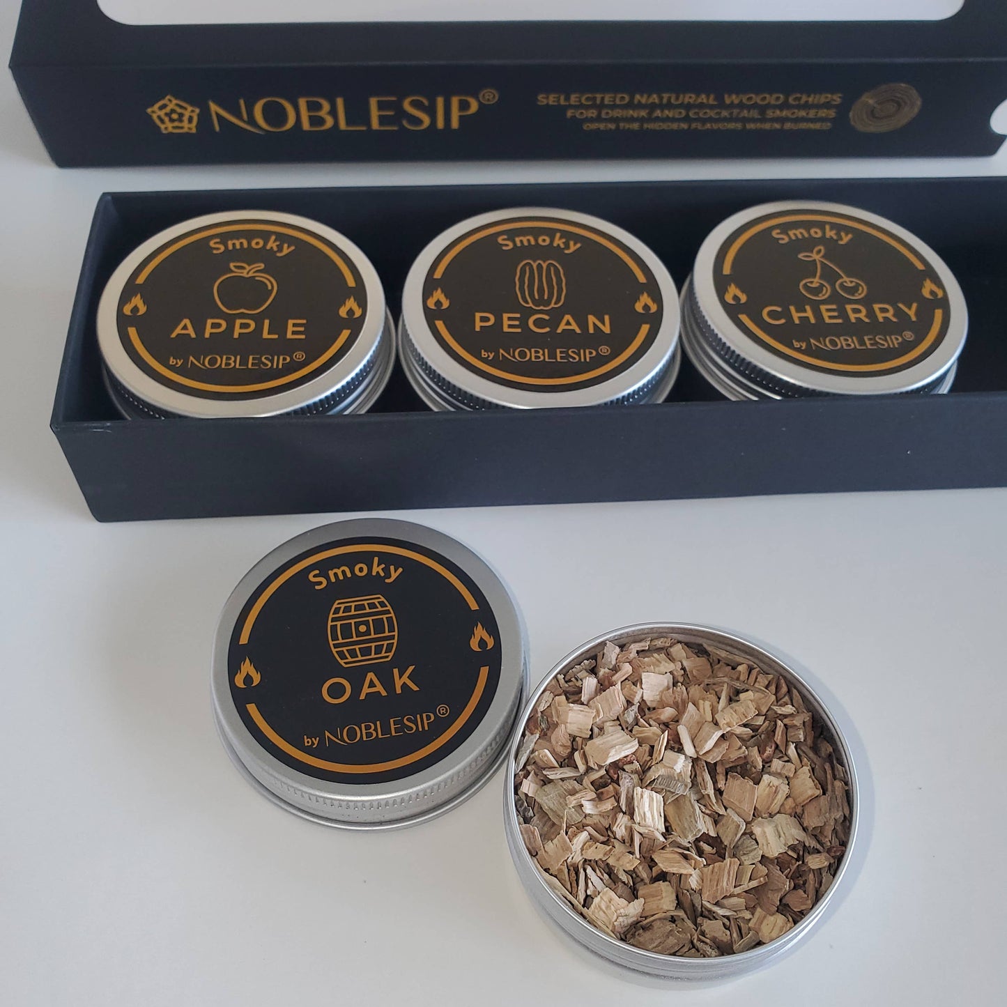 Wood Chips for Cocktail and Food Smokers