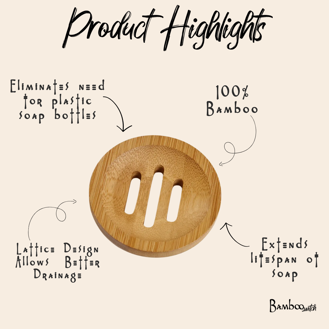 Bamboo Soap Lift | Circle