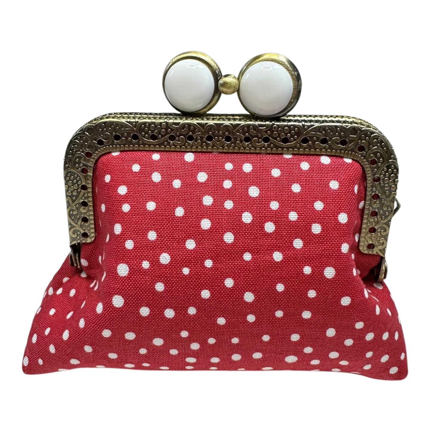 Kiki & Syds Mini Clutch Coin Purse - Party Polka Dot