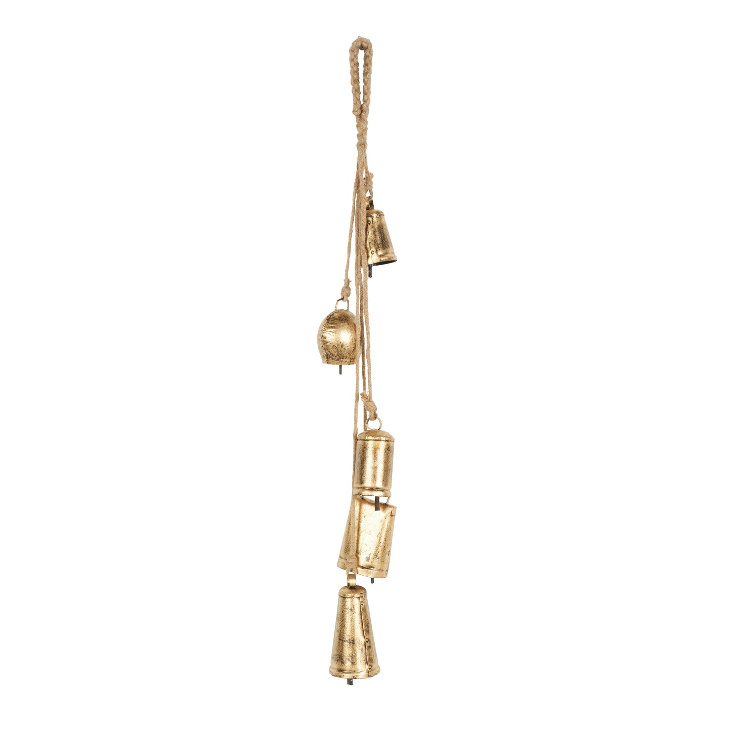 Traditional Gold Metal Decorative Cow Bells