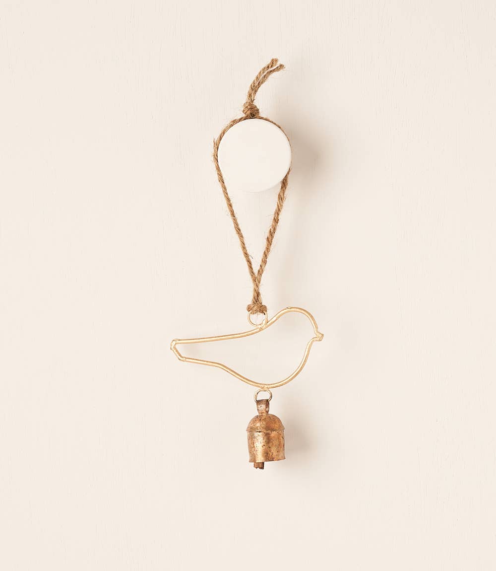 Air Element Bird Bell Wind Chime - Handmade