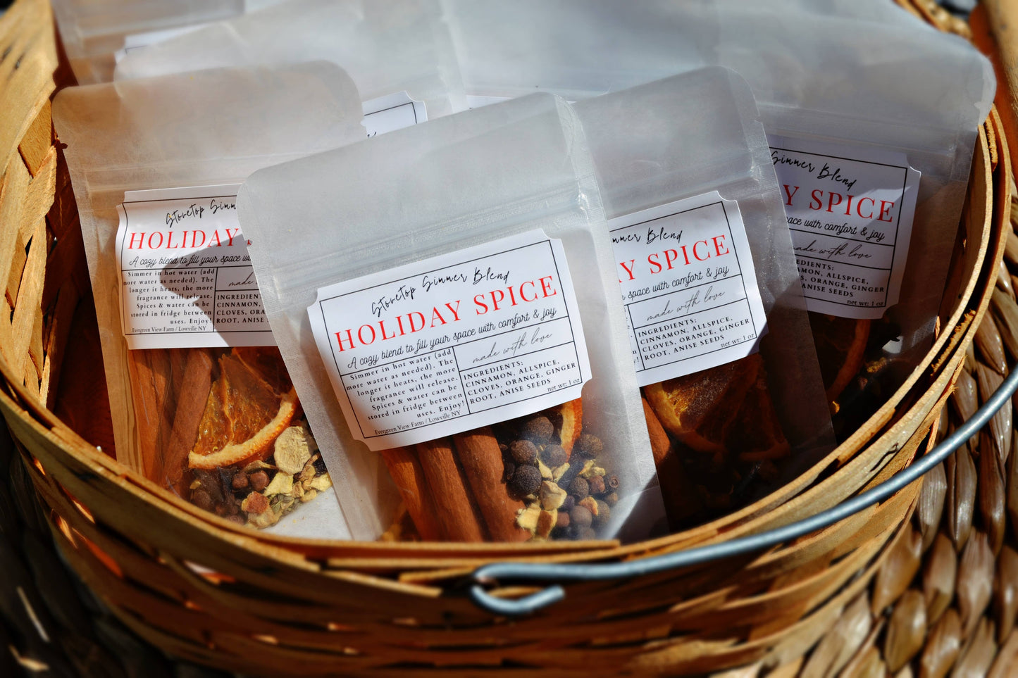 Simmer Stovetop Potpourri Holiday Spice Fall Christmas Blend