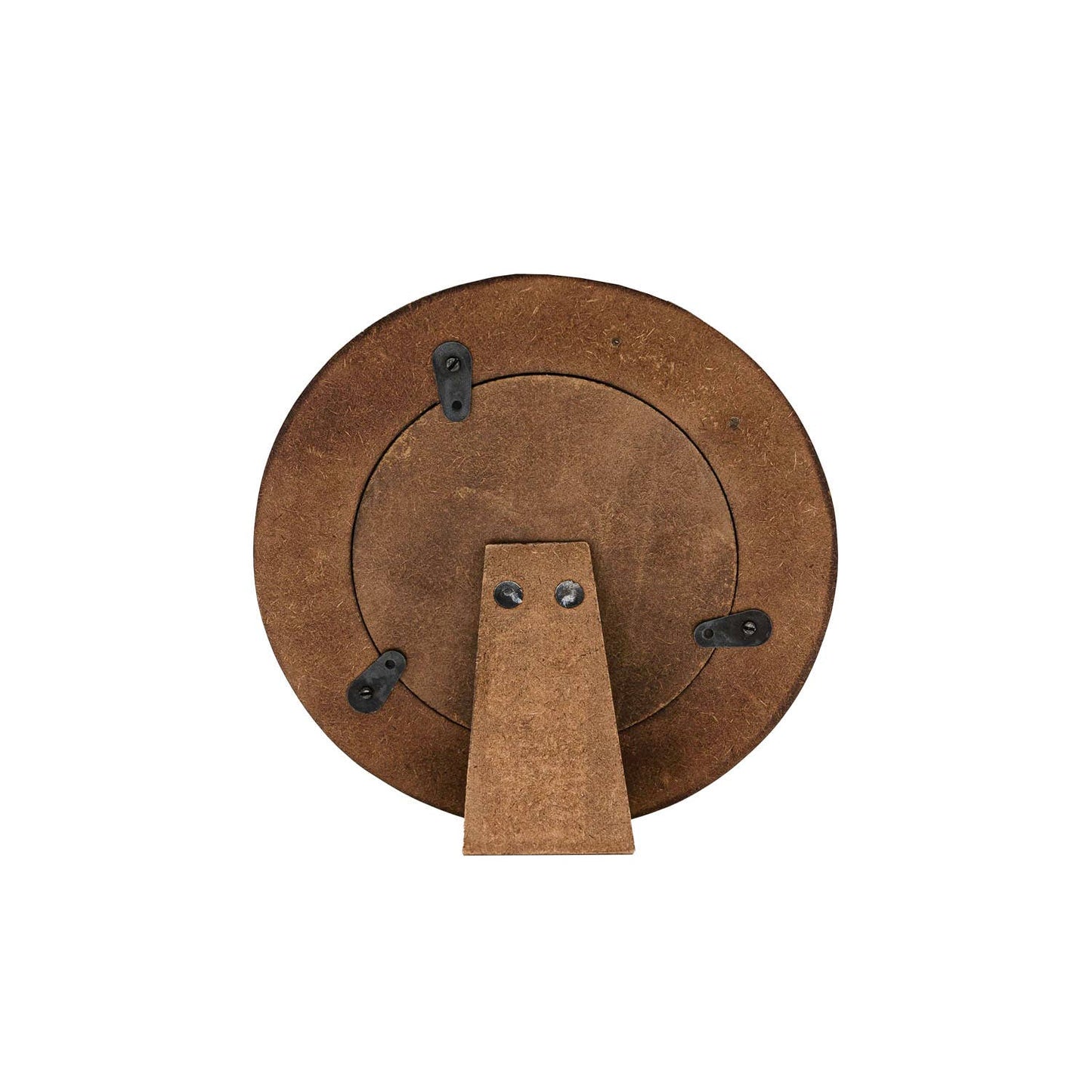 Ansel Round Picture Frame Brass Inlay Resin 4 x 4