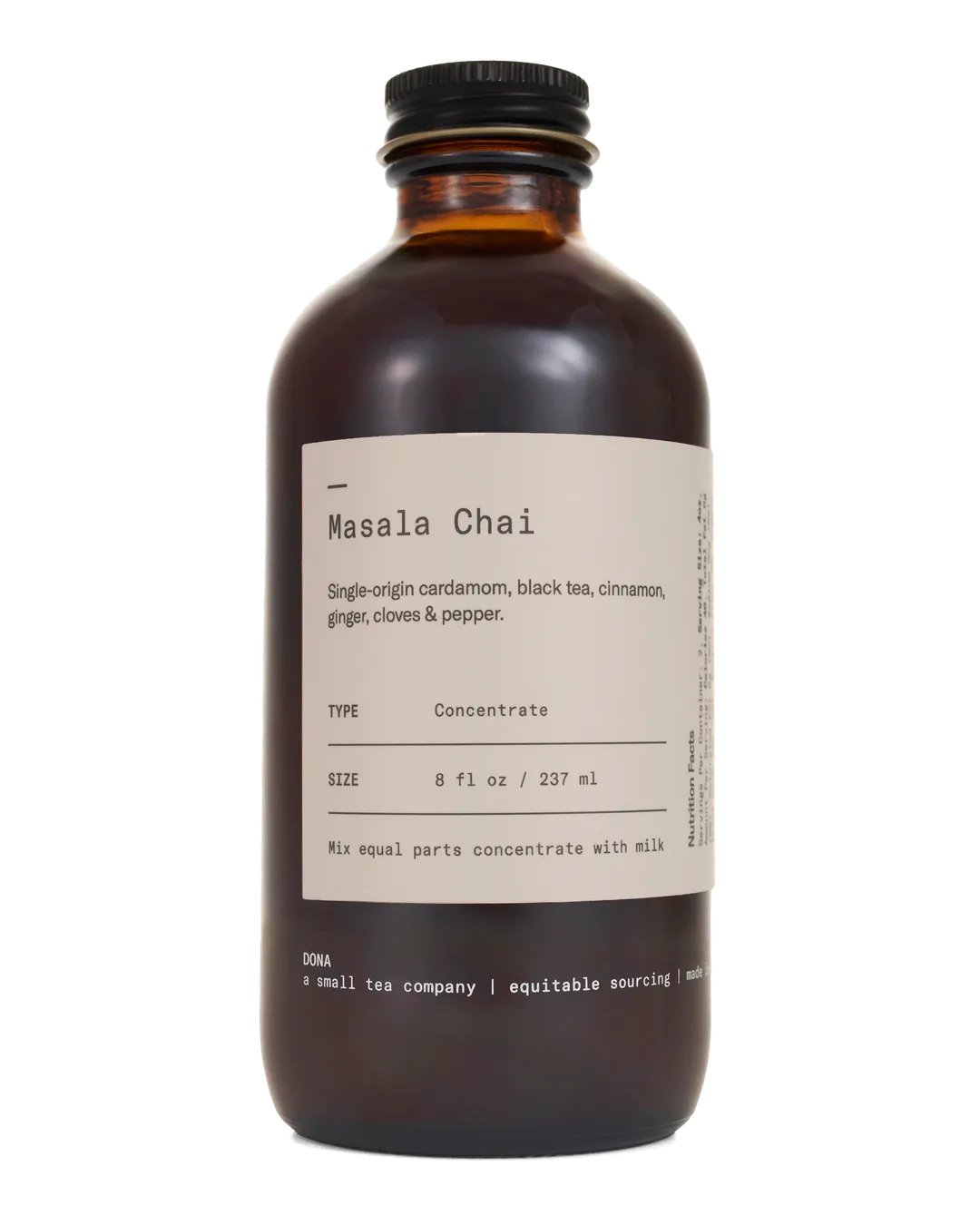 Masala Chai Concentrate 8fl oz