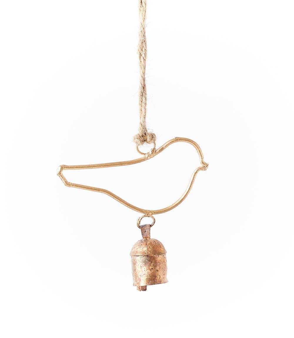 Air Element Bird Bell Wind Chime - Handmade