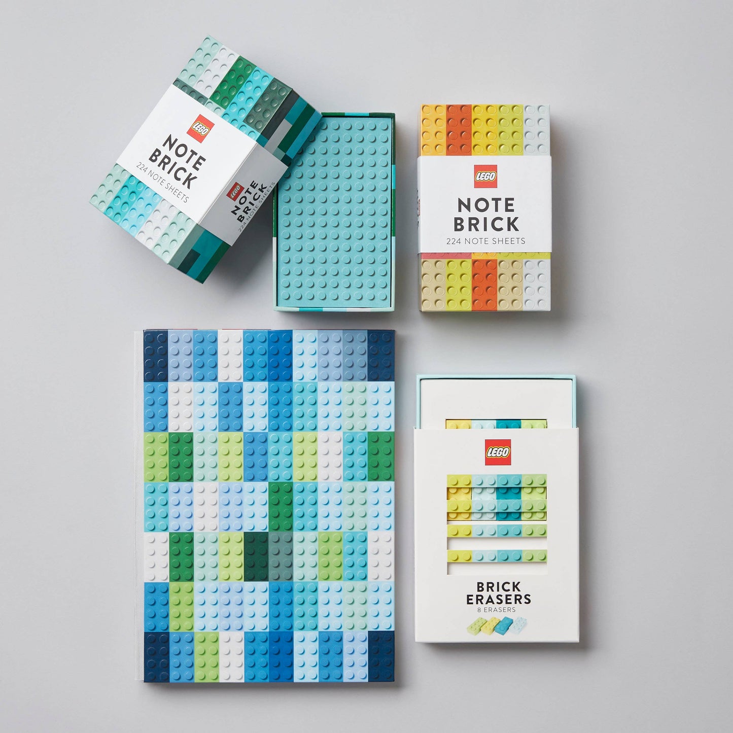 Lego Note Brick (Blue-Green)