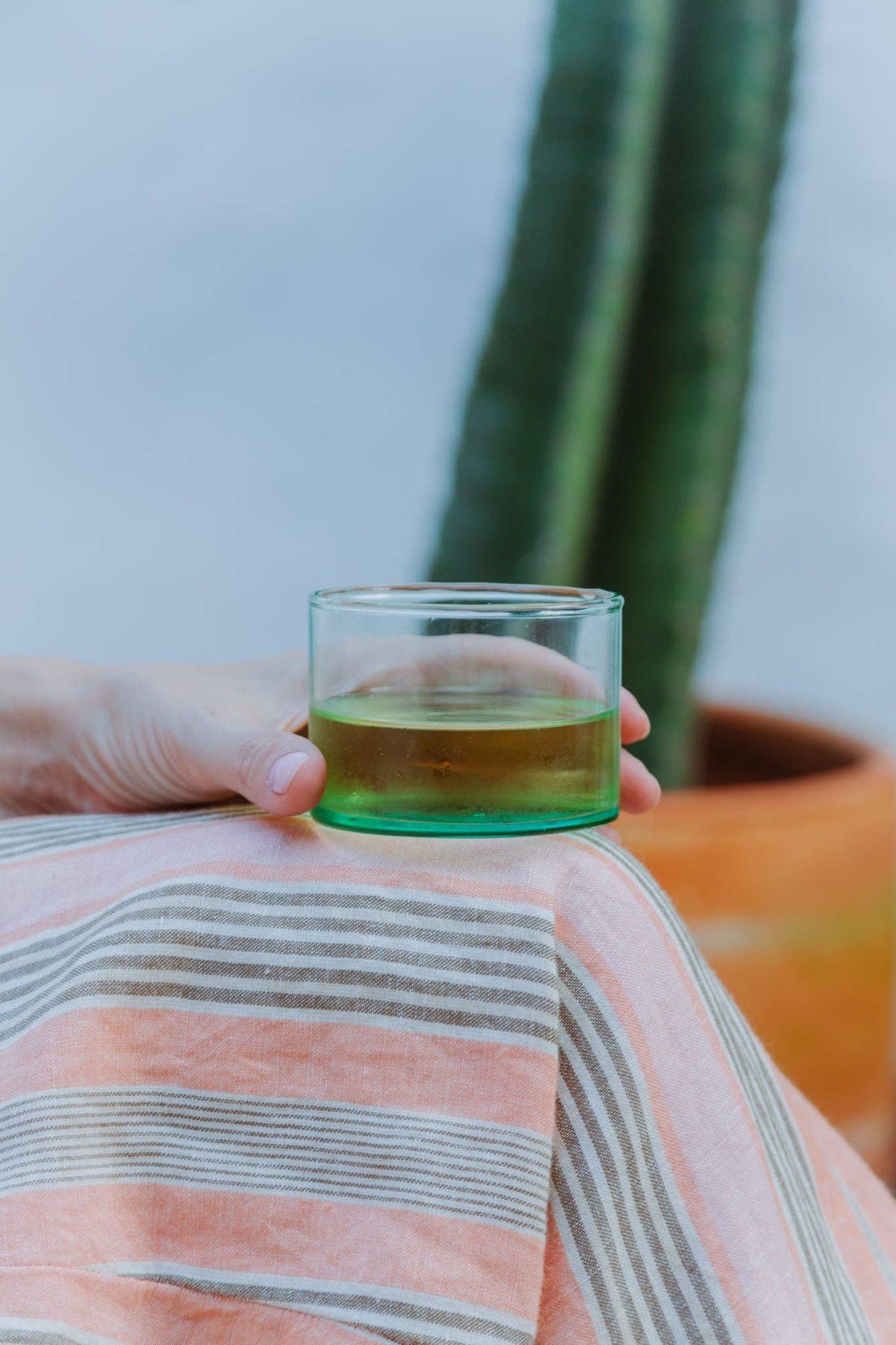 Bodega Tumbler - Handblown, Recycled Glass