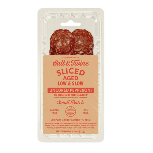 Uncured Pepperoni Salami Pre-sliced