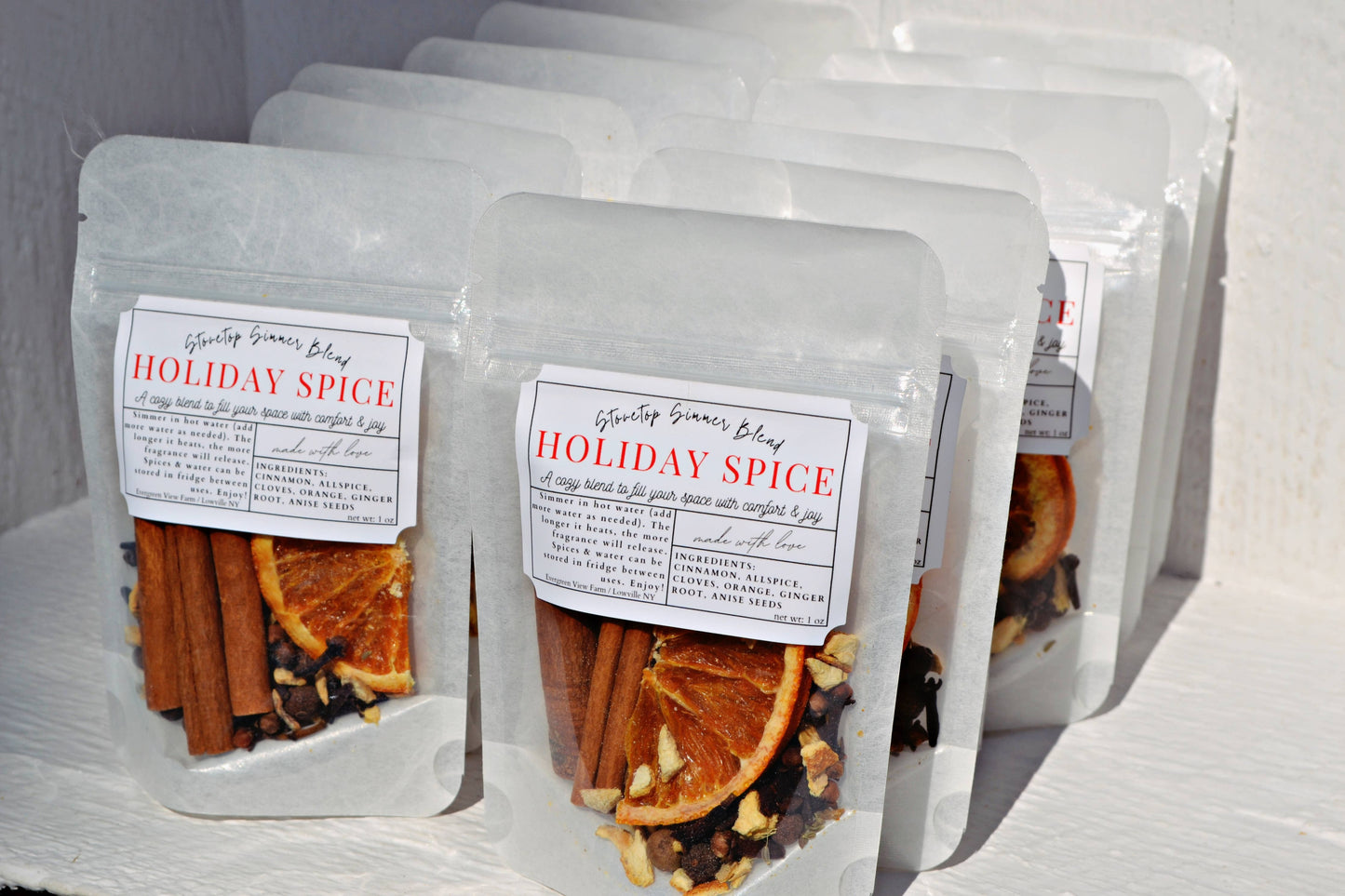 Simmer Stovetop Potpourri Holiday Spice Fall Christmas Blend