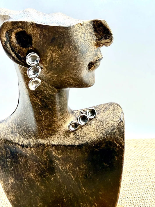 Lin Hall Jewelry Collection - 3 Connected Orbs