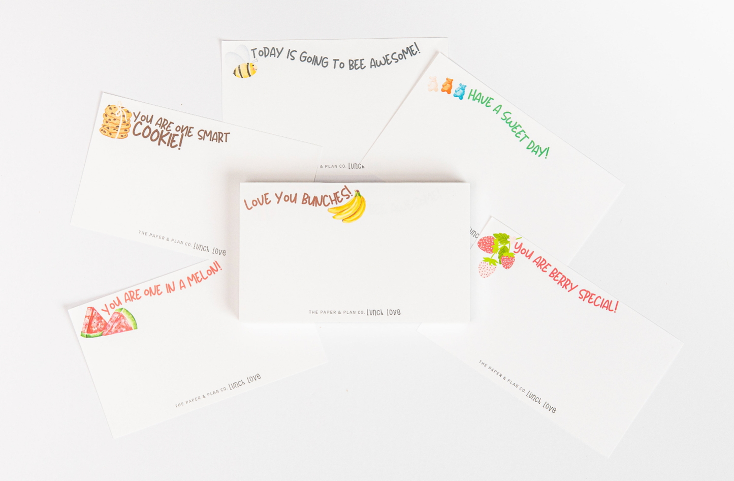 Kids Lunch Love Notes