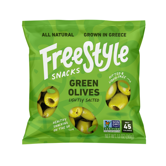 Original Green Olive Snacks 1.1oz - Freestyle Snacks