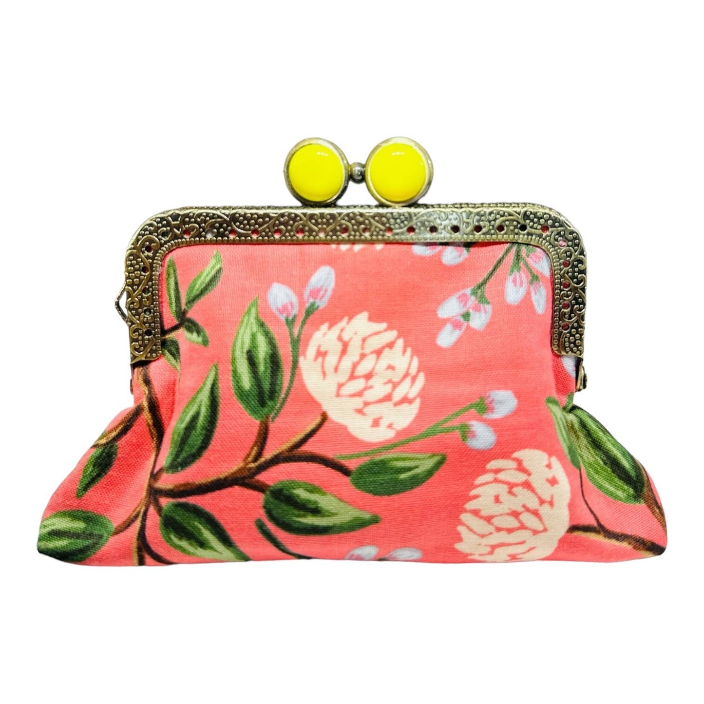 Kiki & Syds ON THE GO Credit Card Clutch - PEONY Sorbet 