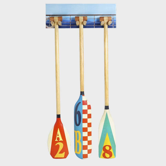 SIGNAL FLAG PADDLES SET/3