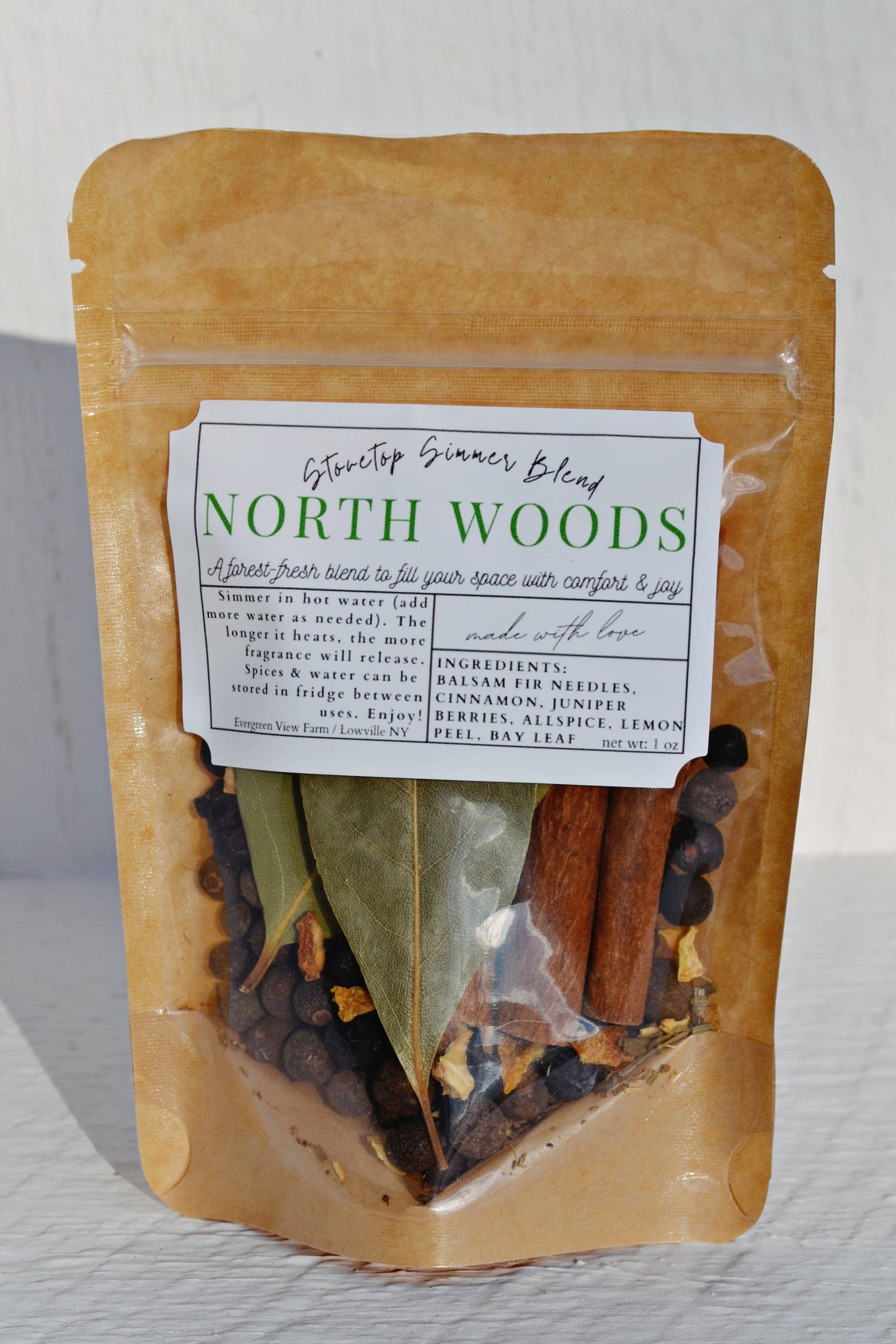 Simmer Pot Stovetop Spice Christmas Holiday "North Woods"