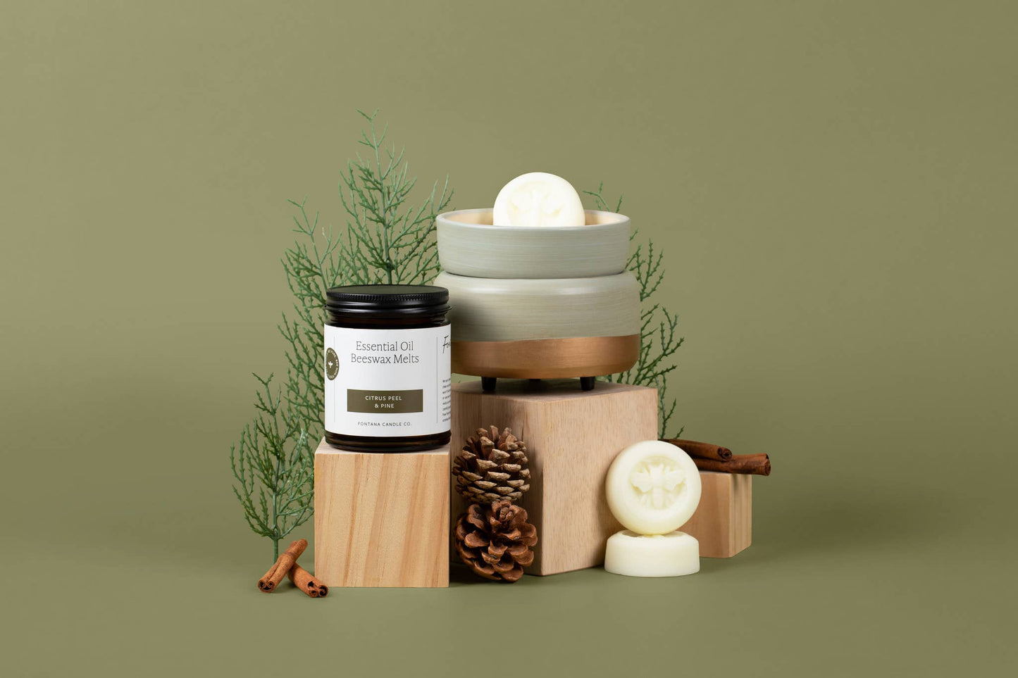 Citrus Peel & Pine Essential Oil Wax Melts