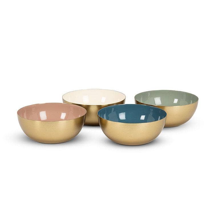Mini Enamel Bowl-4Asst-4"D