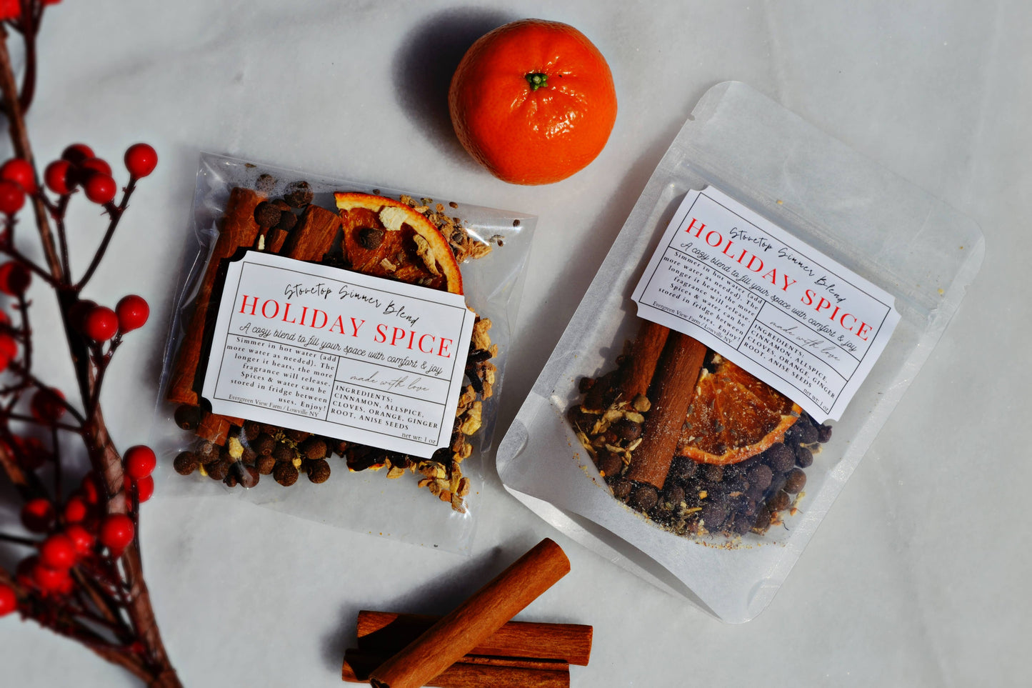 Simmer Stovetop Potpourri Holiday Spice Fall Christmas Blend