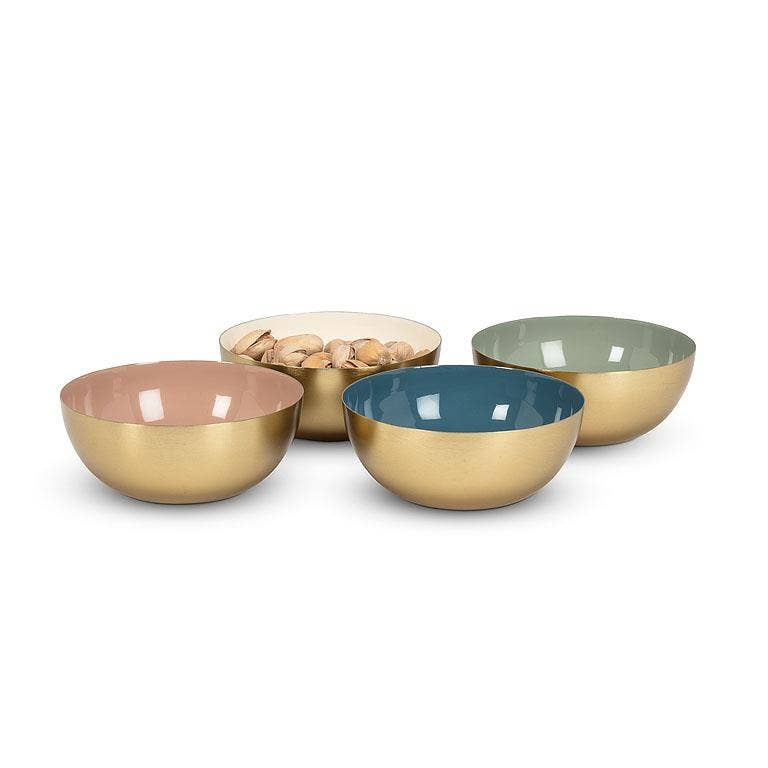 Mini Enamel Bowl-4Asst-4"D