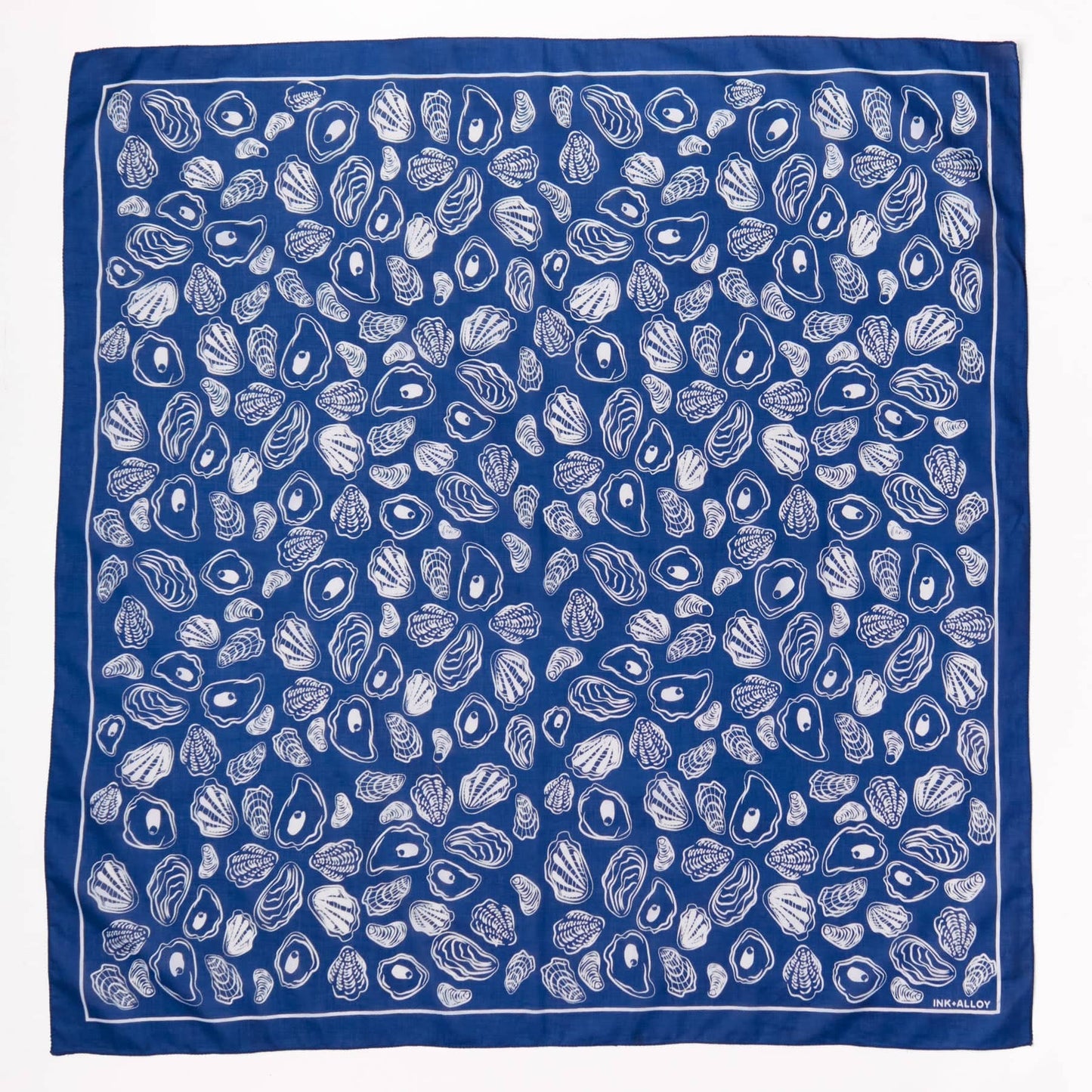 Olivia Square Scarf Oyster Print Wholesale